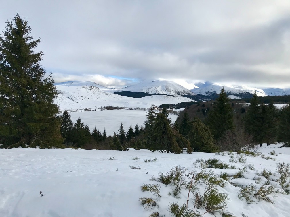 balades neige Auvergne